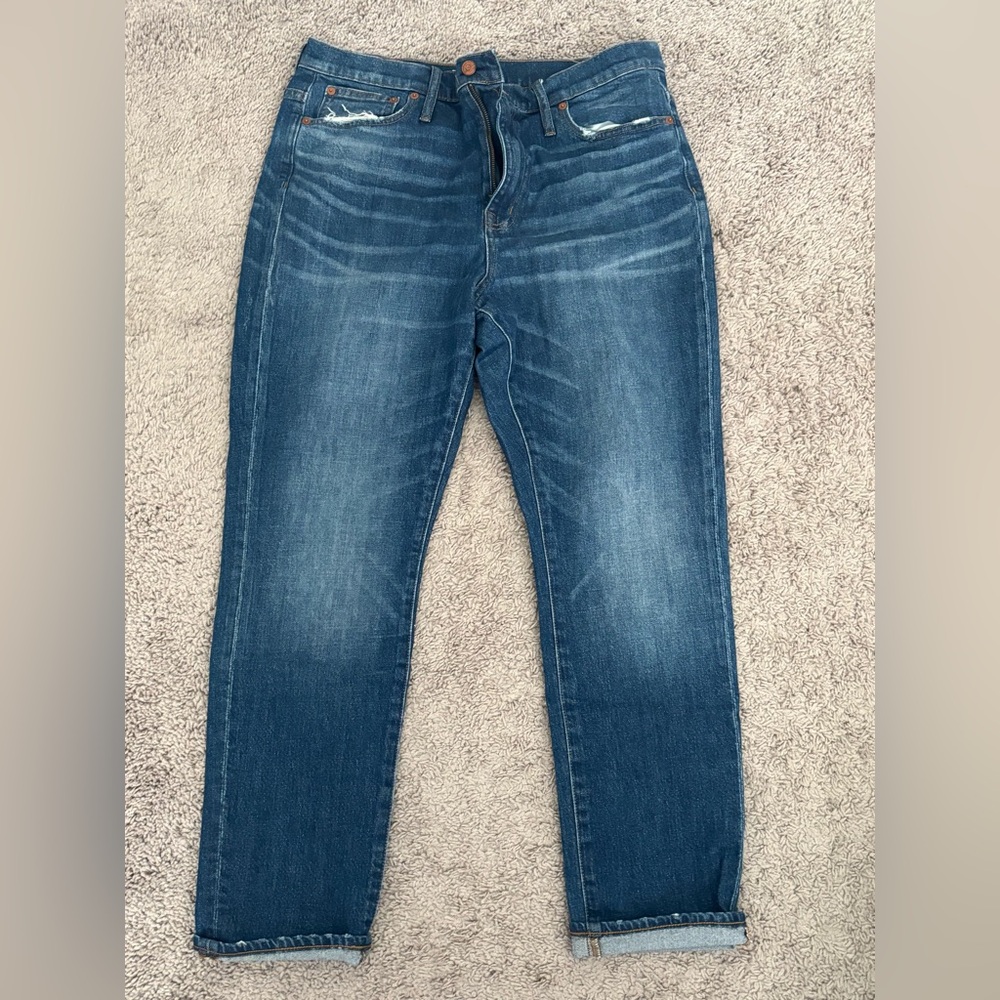 Madewell High Rise Blue Jeans